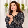 tunning Black Printed Chiffon Frock – Elegant and Versatile Women's Fashion